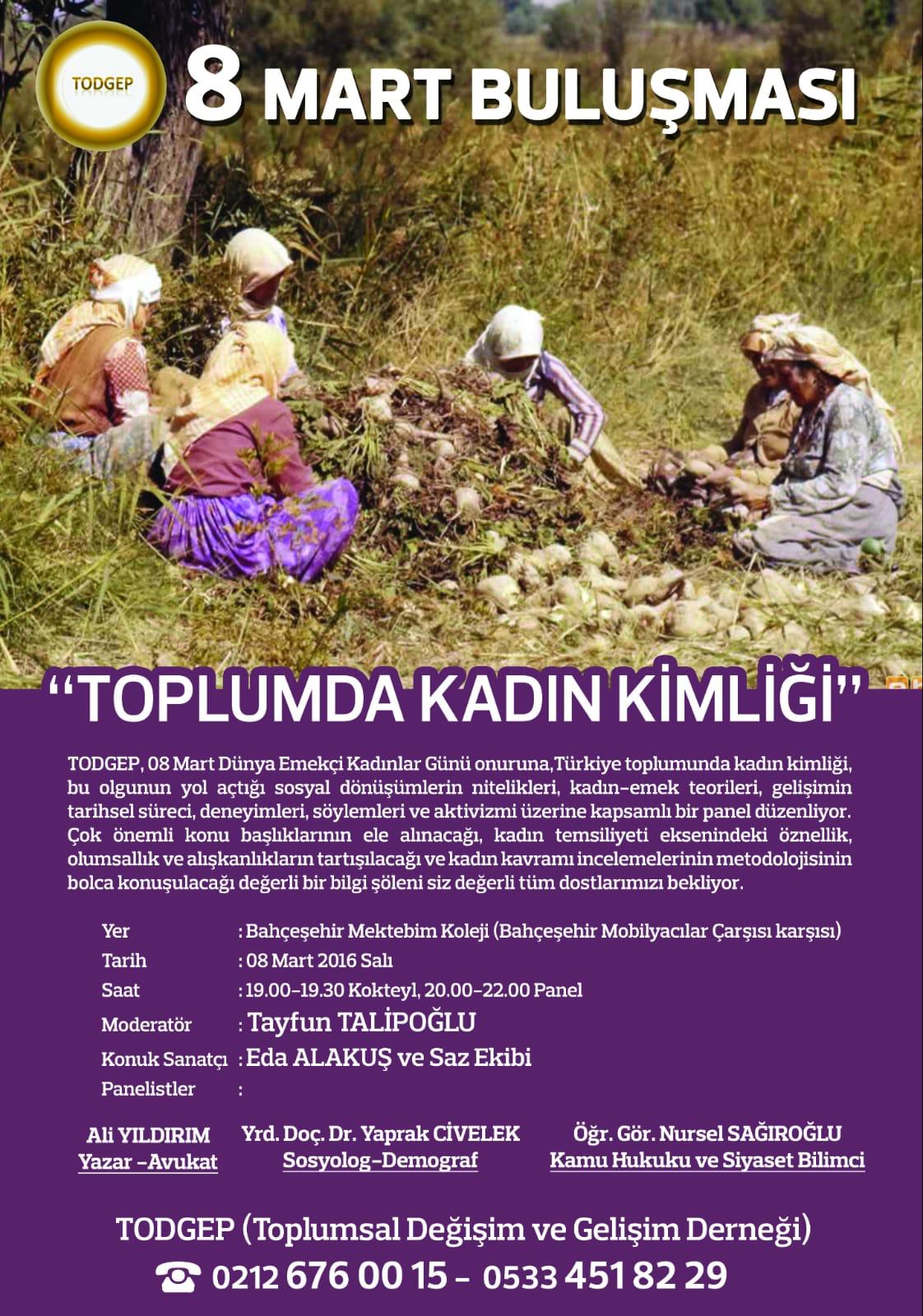 08 Mart Dünya Emekçi Kadınlar Günü paneli